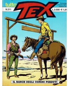 Tutto Tex n. 311 il ranch degli uomini perduti di Bonelli ed. Bonelli