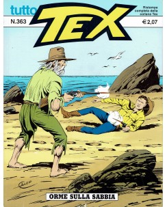 Tutto Tex n. 363 orme sulla sabbia di Bonelli ed. Bonelli