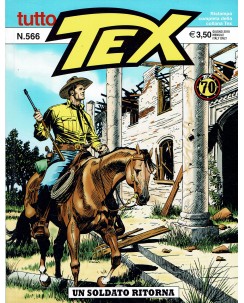 Tutto Tex n. 566 un soldato ritorna di Bonelli ed. Bonelli