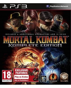 Videogioco Playstation 3 Mortal Kombat Komplete Edition PS3 USATO PAL ITA B24