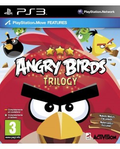 Videogioco Playstation 3 ANGRY BIRDS TRILOGY PS3 PAL ITA usato B24