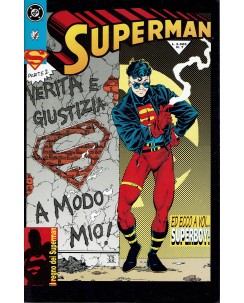 Superman n.   7 verità e giustizia a modo mio di Bottero ed. Play Press