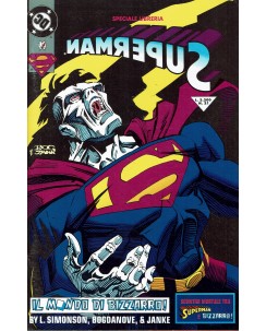 Superman n.  21 speciale libreria mondo bizzarro di Bottero ed. Play Press
