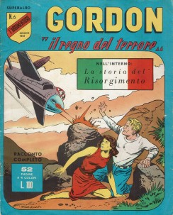 Superalbo Gordon  6 il regno del terrore di Barry ed. Corno FU21
