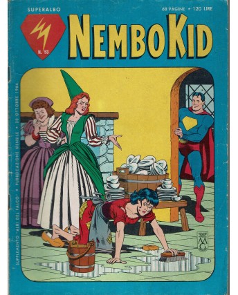 Superalbo Nembo Kid n. 53 suppl. albi del falco di Bernstein ed. Mondadori FU21