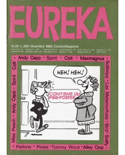 Eureka n.  26 con POSTER Andy Capp, Spirit e Colt ed. Corno FU44