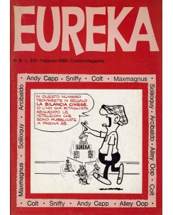 Eureka n.  16 con POSTER Andy Capp, Spirit e Colt ed. Corno FU44