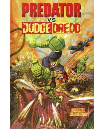Predator vs judge dredd volume unico di Wagner Alcatena ed. Magic Press