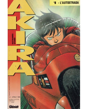 Akira  1 di Katsuhiro Otomo ed. Glenat FU48
