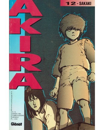 Akira 12 di Katsuhiro Otomo ed. Glenat FU48