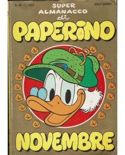 Super Almanacco Paperino n.  65 novembre di Walt Disney ed. Mondadori FU49