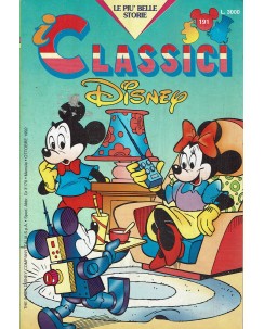 Classici Disney II serie 191 di Walt Disney ed. Mondadori BO03