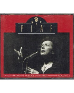 CD Edith Piaf en public 1958-1963 vol. 2 79005052 2 cd 31 traccie B39