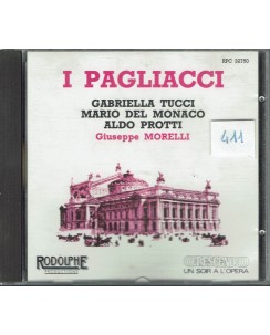 CD I pagliacci di Leoncavallo RPC 32750 dir. Morelli 13 tracce B39