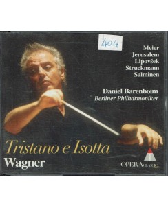 CD Wagner Tristano e Isotta int. Jerusalem, Meier e Sakminen 4 cd B39