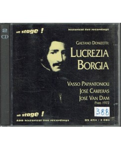 CD Donizetti Lucrezia Borgia OS 4711 2 cd 14 tracce B39