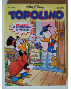 Topolino n.2008 * 22 mag 94 * con adesivi * Walt Disney - Mondadori