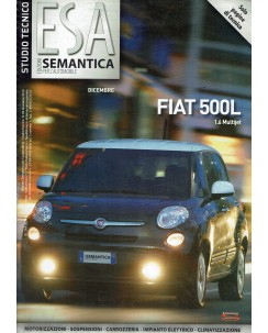 ESA Fiat 500L n.  39 anno 2013 con CD ed. Semantica FF16