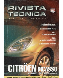 Rivista tecnica dell'automobile Citroen Picasso n. 150 2002 ed. Semantica FF16