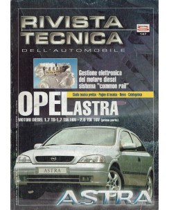 Rivista tecnica dell'automobile Opel astra n. 147 anno 2002 ed. Semantica FF16