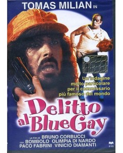DVD Delitto al Blue Gay con Tomas Milian e Bombolo ITA usato B26