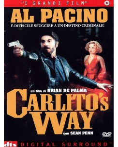 DVD I grandi film Carlito's way di Brian De Palma con Sean Penn ITA usato B26