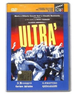 DVD Ultra' di Ricky Tognazzi con Claudio Amendola ITA usato editoriale B26