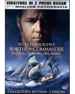 DVD Master and commander di Peter Weir con Russel Crowe 2 dischi ITA usato B26