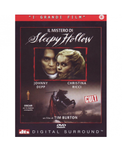 DVD Il mistero di Sleepy Hollow di Tim Burton con Johnny Depp ITA usato B26