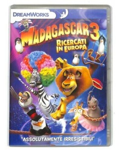 DVD Madagascar 3 ricercati in Europa ITA usato editoriale B26