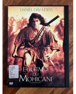 DVD L'ultimo dei Mohicani di Micheal Mann ITA usato B11