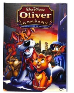 DVD Oliver e Company ed. speciale 20° anniversario ITA usato B11