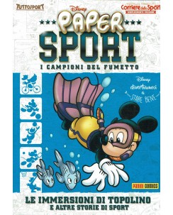 Paper sport le immersioni di Topolino di Walt Disney ed. Panini Comics BO03
