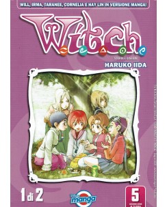 Witch 1 di 2 n. 5 di Haruko Iida ed. Disney Manga