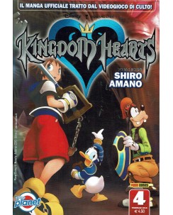 Kingdom Hearts  4 di Shiro Amano ed. Disney Manga