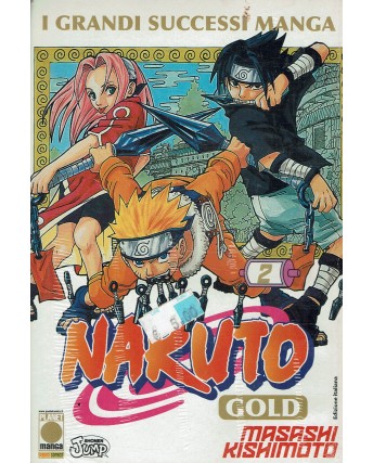 Naruto Gold n. 2 di Masashi Kishimoto NUOVO ed. Panini Comics