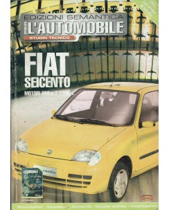 Per l'automobile studio tecnico Fiat Seicento n.  15 2005 ed. Semantica FF05