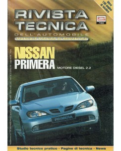 Rivista tecnica dell'automobile Nisssan primera n. 161 2003 ed. Semantica FF08