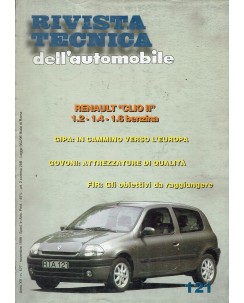 Rivista tecnica dell'automobile Renault Clio n. 127 anno 1999 ed. Semantica FF08