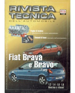 Rivista tecnica dell'automobile Fiat Brava 136 anno 2000 ed. Semantica FF08