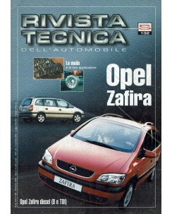 Rivista tecnica dell'automobile Opel Zafira 138 anno 2001 ed. Semantica FF08
