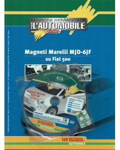 Per l'automobile elettronica magneti Fiat 500 n.   2 con CD ed. Semantica FF15