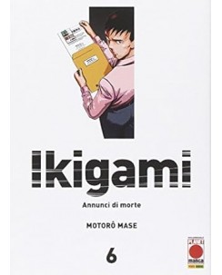 Ikagami  6 annunci di morte di Motoro Mase ristampa NUOVO ed. Panini Comics