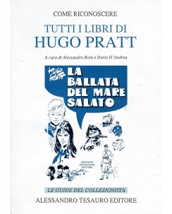 Collana Papiro 4 come riconoscere libri Hugo Pratt di Boni ed. Tesauro BO07