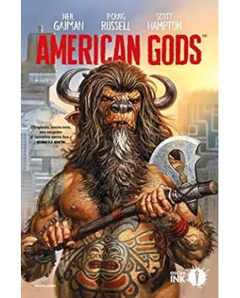 American gods 1 di Gaiman, Russell e Hampton ed. Oscar Ink FU22