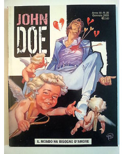 John Doe n. 20 di Roberto Recchioni, Bartoli, Carnevale * ed. Eura