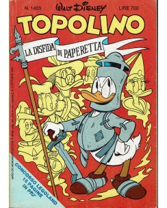 Topolino n.1403 di Walt Disney ed. Walt Disney