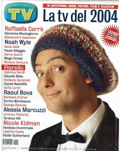 Tv Sorrisi e Canzoni 2004 n.   1 Fiorello, Carrà, Marcuzzi ed. Mondadori FF15