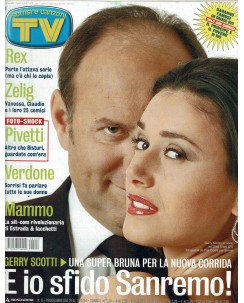 Tv Sorrisi e Canzoni 2004 n.   8 Scotti, Verdone, Bisio ed. Mondadori FF15