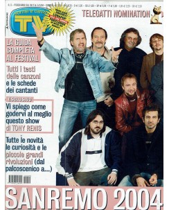 Tv Sorrisi e Canzoni 2004 n.   9 Mel Gibson, Tony Rendis ed. Mondadori FF15